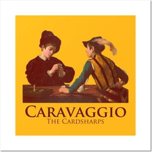 The Cardsharps from Caravaggio Posters and Art